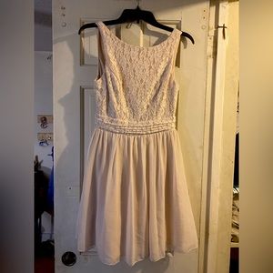 Formal pink/champagne dress